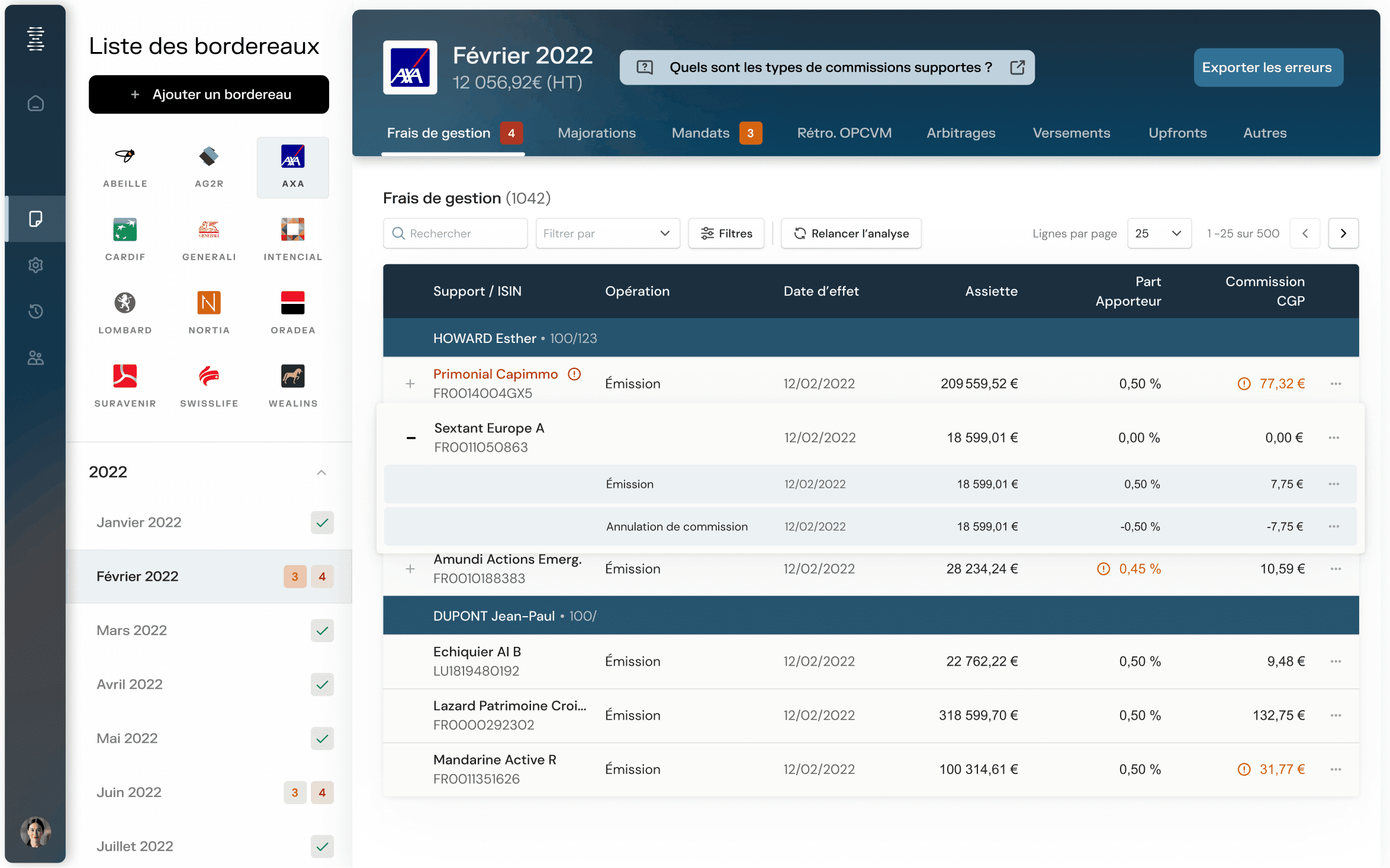 ACE — interface d'analyse en accès direct